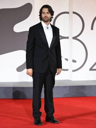 Venice, Italy: Venice, 82nd Venice International Film Festival 2025 - Evening 4 - Red Carpet for the film Valley of Smiles. Pictured is Paolo Strippoli. Venice Italy  - ZUMAp169 20250830_zea_p169_1904 Copyright: xSimonexComix