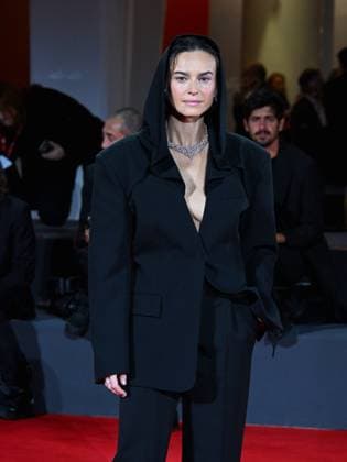Venice, ITALY: Venice, 82nd Venice International Film Festival 2025 - Evening 4 - Red Carpet for the film The Valley of Smiles - Pictured: Kasia Smutniak Venice ITALY  - ZUMAp169 20250830_zea_p169_1920 Copyright: xManuelexMangiarottix