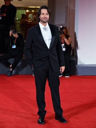 Venice, ITALY: Venice, 82nd Venice International Film Festival 2025 - Evening 4 - Red Carpet for the film The Valley of Smiles - Pictured: Paolo Strippoli Venice ITALY  - ZUMAp169 20250830_zea_p169_1963 Copyright: xManuelexMangiarottix