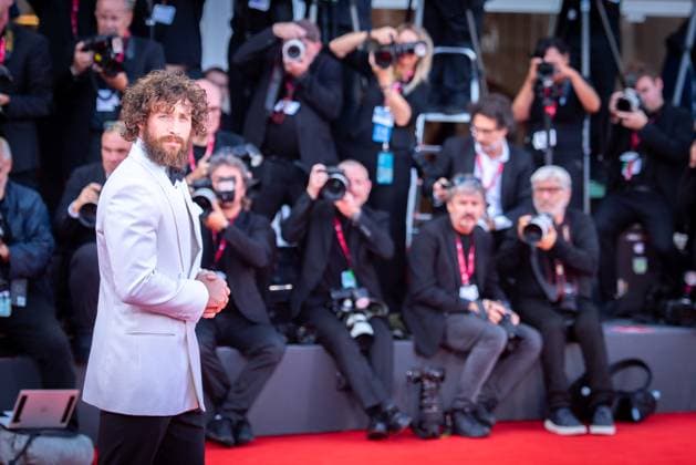 August 30, 2025, Venice, Italy: Aaron Taylor-Johnson attends the Frankenstein red carpet during The 82nd Venice International Film Festival. Venice Italy - ZUMAs197 20250830_aaa_s197_327 Copyright: xLoredanaxSangiulianox