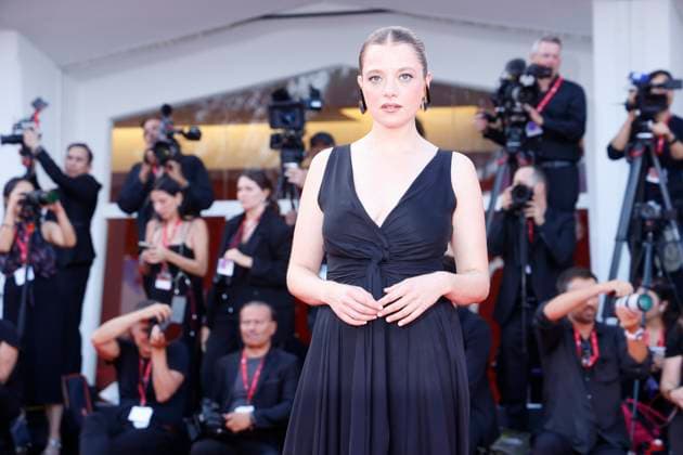 August 30, 2025, Venice, Italy: Jella Hase attends the premiere of Frankenstein during the 82nd Venice International Film Festival at Palazzo del Cinema on the Lido in Venice, Italy, on 30 August 2025. Photo: Venice Italy - ZUMAm179 20250830_zep_m179_065 Copyright: xAlecxMichaelx