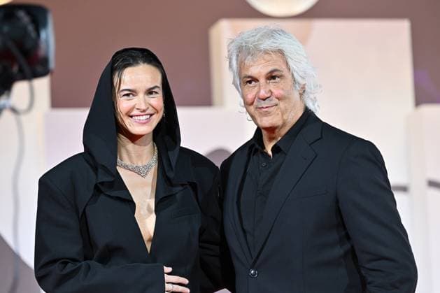 La valle dei sorrisi Red Carpet - The 82nd Venice International Film Festival Kasia Smutniak, Domenico Procacci during La valle dei sorrisi Red Carpet - The 82nd Venice International Film Festival, Venice, Italy 30 August 2025, Credit:Maria Laura Antonelli Avalon Italy, Venice  Copyright: xMariaxLauraxAntonellix xAvalonx 1032866254