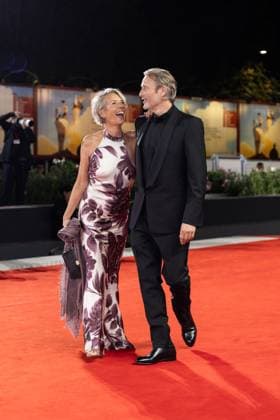The Last Viking lors du 82eme Festival du film de Venise - Mostra 2025 The Last Viking lors du 82eme Festival du film de Venise - Mostra 2025 - Hanne Jacobsen, Mads Mikkelsen attend the Den Sidste Viking (The Last Viking) red carpet during the 82nd Venice International Film Festival on August 30, 2025 in Venice, Italy.  Copyright: xKazukoxWakayamax