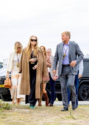 31-08-2025 Zandvoort King Willem-Alexande and Queen Maxima and Princess Alexia and Princess Amalia at the F1 Grand Prix of The Netherlands at Circuit Zandvoort. Â  Copyright: xPPEx