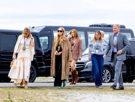 31-08-2025 Zandvoort King Willem-Alexander and Princess Ariane and Queen Maxima and Princess Alexia and Princess Amalia at the F1 Grand Prix of The Netherlands at Circuit Zandvoort. Â  Copyright: xPPEx