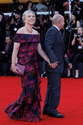 News - Frankenstein Red Carpet - The 82nd Venice International Film Festival Sylvie Dale and Miles Dale attend the Frankenstein red carpet during the 82nd Venice International Film Festival on August 30, 2025 in Venice, Italy. Photo: Cinzia Camela. Lido di Venezia Palazzo del Cinema Italy Copyright: xCinziaxCamelax xLiveMediax LPN_2001874