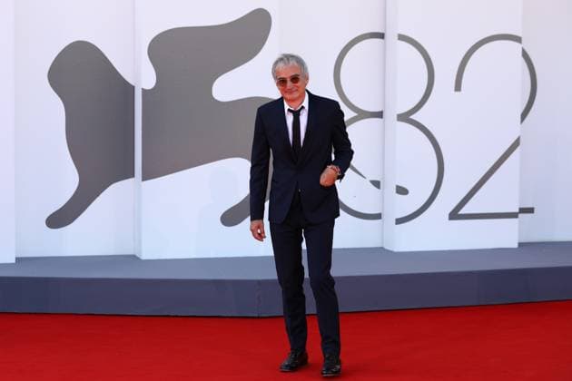 August 31, 2025, Venice, Veneto, Italy: OLIVIER ASSAYAS on the red carpet for The Wizard of the Kremlin Premiere screening at the 82nd Venice Film Festival at the Venice Lido, Italy. Venice Italy - ZUMAc179 20250831_zep_c179_122 Copyright: xMickaelxChavetx