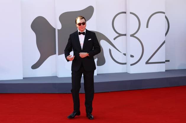 August 31, 2025, Venice, Veneto, Italy: PAUL DANO on the red carpet for The Wizard of the Kremlin Premiere screening at the 82nd Venice Film Festival at the Venice Lido, Italy. Venice Italy - ZUMAc179 20250831_zep_c179_102 Copyright: xMickaelxChavetx