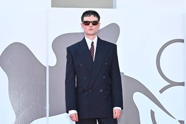 82nd Film Festival, Red carpet of the film Le mage du Kremlin Venice Biennale, 82nd Venice International Film Festival. Red carpet for the film Le mage du Kremlin (The Wizard of the Kremlin). In the photo Tom Sturridge . Venice, Italy 31 August 2025, Credit:Maria Laura Antonelli Avalon Italy, Venice  Copyright: xMariaxLauraxAntonellix xAvalonx 1032977549