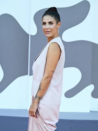 Venice, ITALY: Venice, 82nd Venice International Film Festival 2025 - evening 5 - Red Carpet of the film Father Mother Sister Brother In the photo: Martina Luchena Venice ITALY  - ZUMAp169 20250831_zea_p169_1273 Copyright: xManuelexMangiarottix