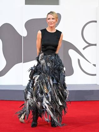 Venice, Italy: Venice, 82nd Venice International Film Festival 2025 - Evening 5 - Red Carpet for the film Father Mother Sister Brother . Pictured: Cate Blanchett Venice Italy  - ZUMAp169 20250831_zea_p169_1344 Copyright: xManuelexMangiarottix