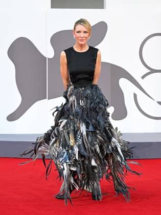 Venice, Italy: Venice, 82nd Venice International Film Festival 2025 - Evening 5 - Red Carpet for the film Father Mother Sister Brother . Pictured: Cate Blanchett Venice Italy  - ZUMAp169 20250831_zea_p169_1343 Copyright: xManuelexMangiarottix
