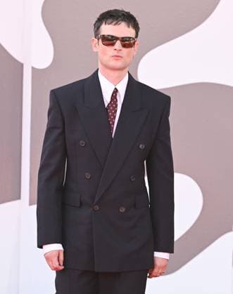 British actor Tom Sturridge attends the premiere of The Wizard Of The Kremlin at the 82nd Venice Film Festival in Venice, Italy on Sunday, August 31, 2025.  VEN20250831156 RUNExHELLESTAD