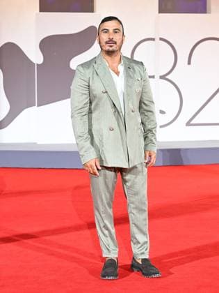 Venice, 82nd Venice International Film Festival 2025 - Evening 5 - Red Carpet Filming Italy Venice Award . Pictured: Francesco Di Leva  Copyright: xManuelexMangiarottix xipa-agency.netx xPoolxPhotoxEventsx06x IPA_Agency_IPA63785781