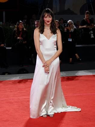 Venice, 82nd Venice International Film Festival 2025 - evening 5 - red carpet Filming Italy Venice Award Pictured: Martina Scrinzi  Copyright: xAlbertoxTerenghi PoolxPhotoxEventsx06x xipa-agency.netx xPoolxPhotoxEventsx06x IPA_Agency_IPA63788272