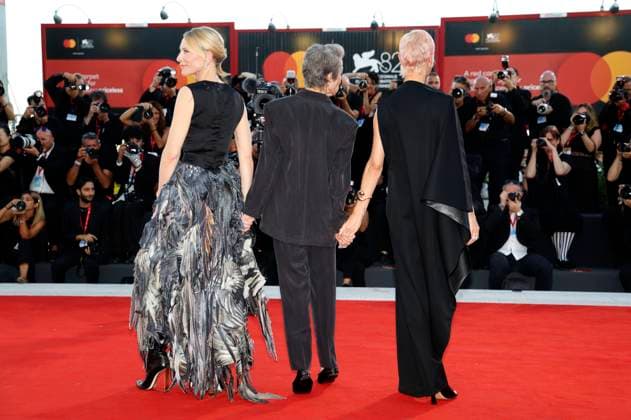 Cate Blanchett, Charlotte Rampling and Vicky Krieps at the premiere of the feature film Father Mother Sister Brother at the Biennale di Venezia 2025 82 Venice International Film Festival at the Palazzo del Cinema Venice, 31 08 2025 Foto:xD.xBedrosianx xFuturexImagex sister_brother_5821