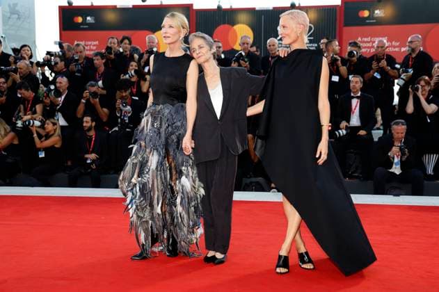 Cate Blanchett, Charlotte Rampling and Vicky Krieps at the premiere of the feature film Father Mother Sister Brother at the Biennale di Venezia 2025 82 Venice International Film Festival at the Palazzo del Cinema Venice, 31 08 2025 Foto:xD.xBedrosianx xFuturexImagex sister_brother_5823