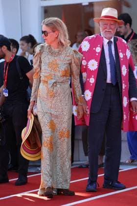 The Wizard of the Kremlin premiere in Venice Anne Claire Seydoux and Nicolas Seydoux at The Wizard of the Kremlin premiere, 82nd Venice International Film Festival, Venice, Italy - 31 August 2025. CAP GOL GOL Venice Italy Copyright: xRickxGold CapitalxPicturesx