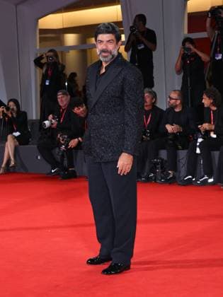 Venice, 82nd Venice International Film Festival 2025 - Evening 5 - Red Carpet The Maestro . Pictured: Pierfrancesco Favino  Copyright: xAlbertoxTerenghix xipa-agency.netx xPoolxPhotoxEventsx06x IPA_Agency_IPA63792631