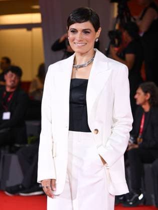 Venice, 82nd Venice International Film Festival 2025 - Evening 5 - Red Carpet The Maestro . Pictured: Valeria Solarino  Copyright: xAlbertoxTerenghix xipa-agency.netx xPoolxPhotoxEventsx06x IPA_Agency_IPA63793491