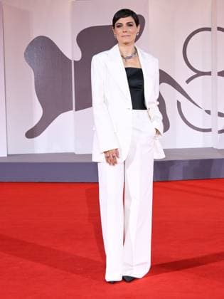 Venice, 82nd Venice International Film Festival 2025 - Evening 5 - Red Carpet The Maestro . Pictured: Valeria Solarino  Copyright: xAlbertoxTerenghix xipa-agency.netx xPoolxPhotoxEventsx06x IPA_Agency_IPA63793498
