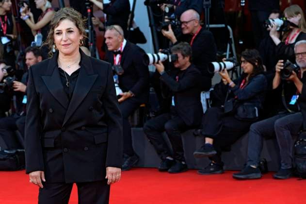 Mayim Bialik at the premiere of the feature film Father Mother Sister Brother at the Biennale di Venezia 2025 82 Venice International Film Festival at the Palazzo del Cinema Venice, 31 08 2025 Foto:xA.xM.xTinghinox xFuturexImagex sister_brother_5870