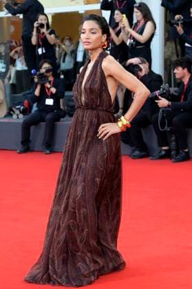 Indya Moore at the premiere of the feature film Father Mother Sister Brother at the Biennale di Venezia 2025 82 Venice International Film Festival at the Palazzo del Cinema Venice, 31 08 2025 Foto:xA.xM.xTinghinox xFuturexImagex sister_brother_5879