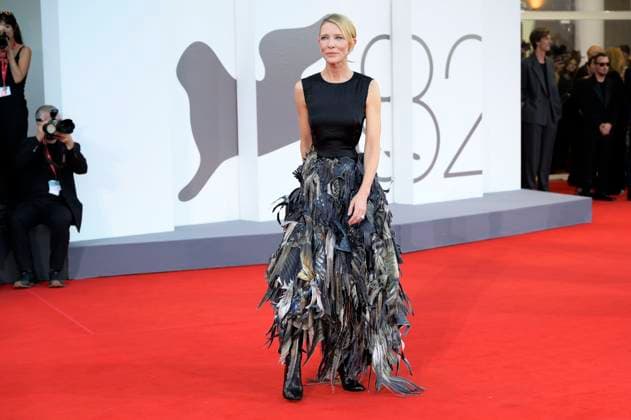 Cate Blanchett at the premiere of the feature film Father Mother Sister Brother at the Biennale di Venezia 2025 82 Venice International Film Festival at the Palazzo del Cinema Venice, 31 08 2025 Foto:xA.xM.xTinghinox xFuturexImagex sister_brother_5911