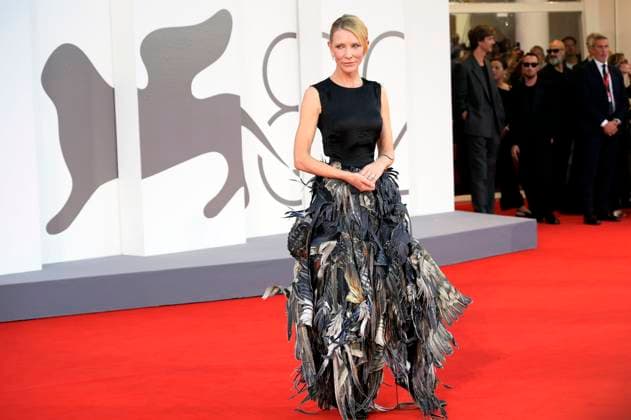 Cate Blanchett at the premiere of the feature film Father Mother Sister Brother at the Biennale di Venezia 2025 82 Venice International Film Festival at the Palazzo del Cinema Venice, 31 08 2025 Foto:xA.xM.xTinghinox xFuturexImagex sister_brother_5915