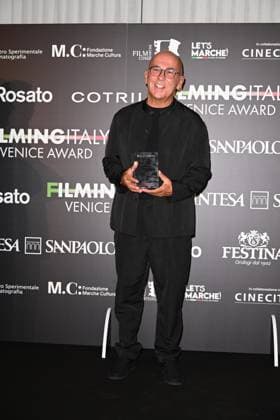 Venice, 82nd Venice International Film Festival 2025 - Evening 5 - Filming Italy Awards Ceremony. Pictured: Ferzan Ozpetek  Copyright: xManuelexMangiarotti PoolxPhotoxEventsx06x xipa-agency.netx xManuelexMangiarotti PoolxPhotoxEx IPA_Agency_IPA63793949