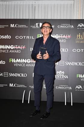 Venice, 82nd Venice International Film Festival 2025 - Evening 5 - Filming Italy Awards Ceremony. Pictured: Giovanni Esposito  Copyright: xManuelexMangiarotti PoolxPhotoxEventsx06x xipa-agency.netx xManuelexMangiarotti PoolxPhotoxEx IPA_Agency_IPA63793979