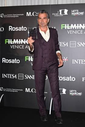 Venice, 82nd Venice International Film Festival 2025 - Evening 5 - Filming Italy Awards Ceremony. Pictured: Piero Pelù  Copyright: xManuelexMangiarotti PoolxPhotoxEventsx06x xipa-agency.netx xManuelexMangiarotti PoolxPhotoxEx IPA_Agency_IPA63793989