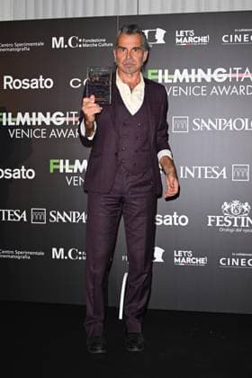 Venice, 82nd Venice International Film Festival 2025 - Evening 5 - Filming Italy Awards Ceremony. Pictured: Piero Pelù  Copyright: xManuelexMangiarotti PoolxPhotoxEventsx06x xipa-agency.netx xManuelexMangiarotti PoolxPhotoxEx IPA_Agency_IPA63793991