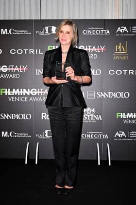 Venice, 82nd Venice International Film Festival 2025 - Evening 5 - Filming Italy Awards Ceremony. Pictured: Margherita Buy  Copyright: xManuelexMangiarotti PoolxPhotoxEventsx06x xipa-agency.netx xManuelexMangiarotti PoolxPhotoxEx IPA_Agency_IPA63794049