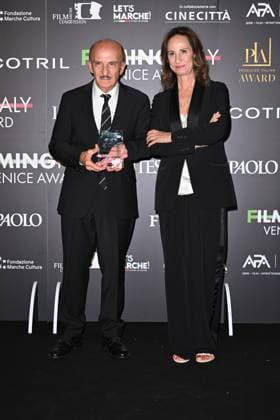 Venice, 82nd Venice International Film Festival 2025 - Evening 5 - Filming Italy Awards Ceremony. Pictured: Carlo Buccirosso  Copyright: xManuelexMangiarotti PoolxPhotoxEventsx06x xipa-agency.netx xManuelexMangiarotti PoolxPhotoxEx IPA_Agency_IPA63794085