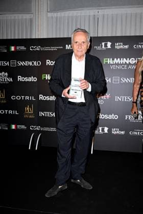 Venice, 82nd Venice International Film Festival 2025 - Evening 5 - Filming Italy Awards Ceremony. Pictured: Marco Bellocchio  Copyright: xManuelexMangiarotti PoolxPhotoxEventsx06x xipa-agency.netx xManuelexMangiarotti PoolxPhotoxEx IPA_Agency_IPA63794453