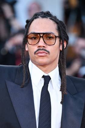Venice Father Mother Sister Brother Premiere AM Luka Sabbat attending the Father Mother Sister Brother Premiere as part of the 82nd Venice International Film Festival at the Lido in Venice, Italy on August 31, 2025. Photo by Aurore Marechal ABACAPRESS.COM Venice Italy  Copyright: xMarechalxAurore ABACAx