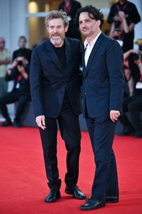 Venice Father Mother Sister Brother Premiere AM Willem Dafoe and Gaston Solnicki attending the Father Mother Sister Brother Premiere as part of the 82nd Venice International Film Festival at the Lido in Venice, Italy on August 31, 2025. Photo by Aurore Marechal ABACAPRESS.COM Venice Italy  Copyright: xMarechalxAurore ABACAx