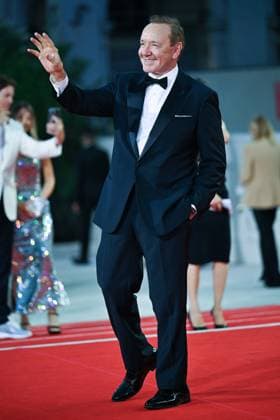 Venice Father Mother Sister Brother Premiere AM Kevin Spacey attending the Father Mother Sister Brother Premiere as part of the 82nd Venice International Film Festival at the Lido in Venice, Italy on August 31, 2025. Photo by Aurore Marechal ABACAPRESS.COM Venice Italy  Copyright: xMarechalxAurore ABACAx