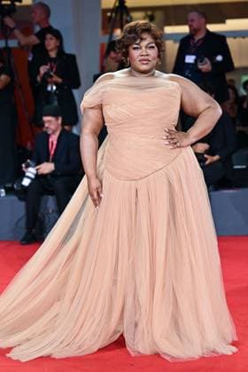 Venice Father Mother Sister Brother Premiere AM Da Vine Joy Randolph attending the Father Mother Sister Brother Premiere as part of the 82nd Venice International Film Festival at the Lido in Venice, Italy on August 31, 2025. Photo by Aurore Marechal ABACAPRESS.COM Venice Italy  Copyright: xMarechalxAurore ABACAx