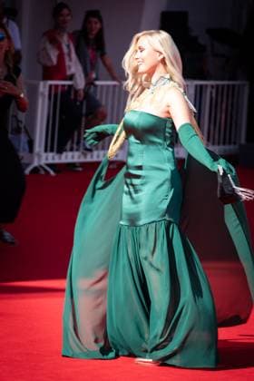The Wizard of the Kremlin Red Carpet - The 82nd Venice International Film Festival - 31 Aug 2025 A guest attends The Wizard of the Kremlin red carpet during The 82nd Venice International Film Festival. Venice Italy Copyright: xLoredanaxSangiulianox xSOPAxImagesx LSangiuliano-2096