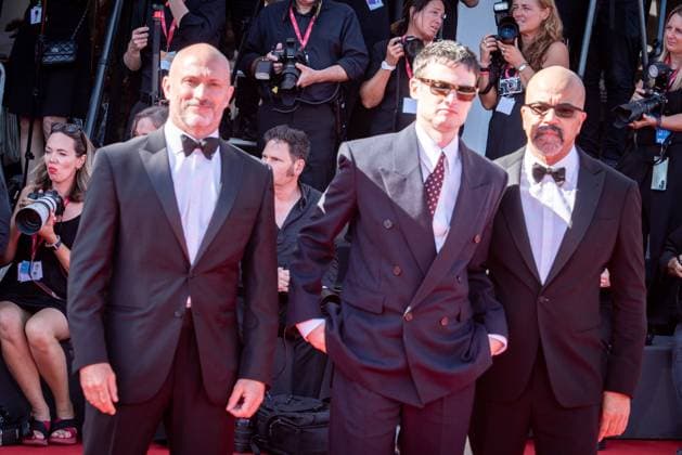 The Wizard of the Kremlin Red Carpet - The 82nd Venice International Film Festival - 31 Aug 2025 (L-R) Jeffrey Wright, Tom Sturridge and Will Keen attend The Wizard of the Kremlin red carpet during The 82nd Venice International Film Festival. Venice Italy Copyright: xLoredanaxSangiulianox xSOPAxImagesx LSangiuliano-2155