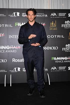 Venice, 82nd Venice International Film Festival 2025 - Evening 5 - Filming Italy Awards Ceremony. Pictured: Sebastiano Pigazzi  Copyright: xManuelexMangiarotti PoolxPhotoxEventsx06x xipa-agency.netx xManuelexMangiarotti PoolxPhotoxEx IPA_Agency_IPA63795608