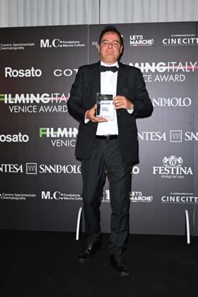 Venice, 82nd Venice International Film Festival 2025 - Evening 5 - Filming Italy Awards Ceremony. Pictured: Igino Straffi  Copyright: xManuelexMangiarotti PoolxPhotoxEventsx06x xipa-agency.netx xManuelexMangiarotti PoolxPhotoxEx IPA_Agency_IPA63795304