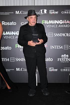 Venice, 82nd Venice International Film Festival 2025 - Evening 5 - Filming Italy Awards Ceremony. Pictured: Nino Frassica  Copyright: xManuelexMangiarotti PoolxPhotoxEventsx06x xipa-agency.netx xManuelexMangiarotti PoolxPhotoxEx IPA_Agency_IPA63795413