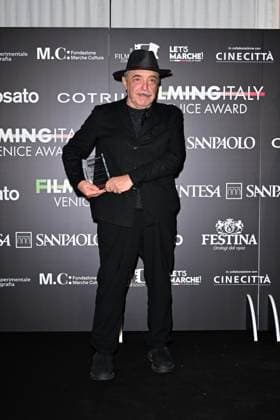 Venice, 82nd Venice International Film Festival 2025 - Evening 5 - Filming Italy Awards Ceremony. Pictured: Nino Frassica  Copyright: xManuelexMangiarotti PoolxPhotoxEventsx06x xipa-agency.netx xManuelexMangiarotti PoolxPhotoxEx IPA_Agency_IPA63795420