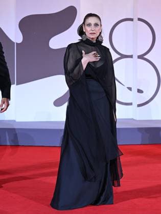 Venice, 82nd Venice International Film Festival 2025 - Evening 5 - Red Carpet Filming Italy Awards. Pictured: Susy Del Giudice  Copyright: xManuelexMangiarottix xipa-agency.netx xPoolxPhotoxEventsx06x IPA_Agency_IPA63795828