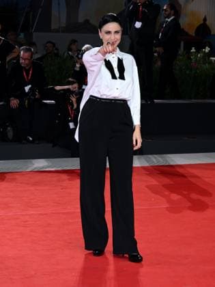 Venice, 82nd Venice International Film Festival 2025 - Evening 5 - Red Carpet Filming Italy Venice Award Pictured: Federica Vincenti  Copyright: xAlbertoxTerenghi PoolxPhotoxEventsx06x xipa-agency.netx xPoolxPhotoxEventsx06x IPA_Agency_IPA63796719