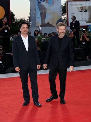 Venice, 82nd Venice International Film Festival 2025 - evening 5 - red carpet Filming Italy Venice Award Pictured: Willem Dafoe, Gaston Solnicki  Copyright: xAlbertoxTerenghi PoolxPhotoxEventsx06x xipa-agency.netx xPoolxPhotoxEventsx06x IPA_Agency_IPA63798693