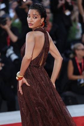 red carpet of the film Father Mother Sister Brother during the 82nd Venice Film Festival in Venice, Italy - 31 Aug 2025 American model Indya Moore attends the red carpet of the film Father Mother Sister Brother at the Palazzo del Cinema during the 82nd Venice Film Festival. Venice Italy Copyright: x xMarcoxBaradax xSOPAxImagesx REDCARPETMOTHERFATHERSISTERBROTHER-15